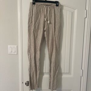 St. George 100% Linen Striped Pants